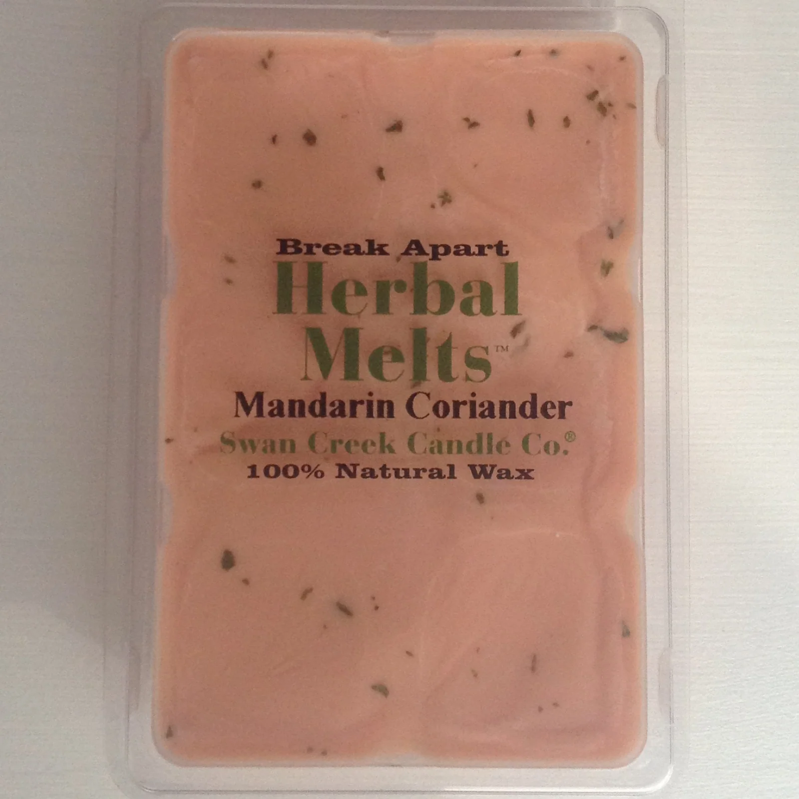 Mandarin Coriander Herbal Melts